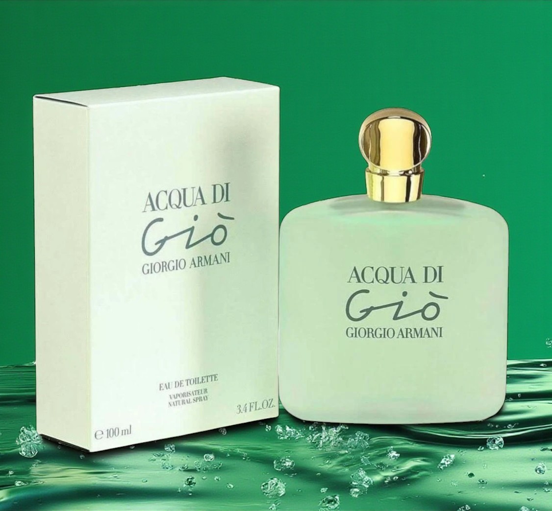 ACQUA DI GIO by GIORGIO ARMANI Eau de Toilette 3.4 OZ NEW | eBay