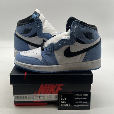 Size 4 - Jordan 1 Retro OG High University Blue for sale online | eBay
