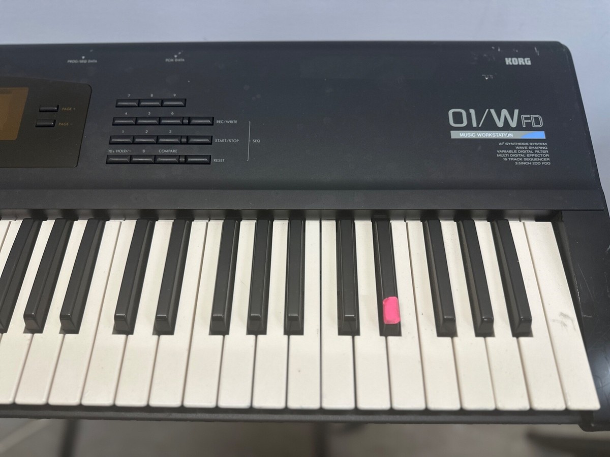 Korg 01/WFD Keyboard Synthesizer (Read Description) | eBay