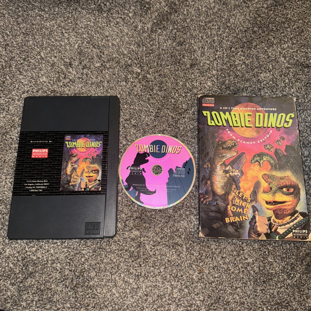 Zombie Dinos From Planet Zeltoid (Philips CD-i, 1993) FREE