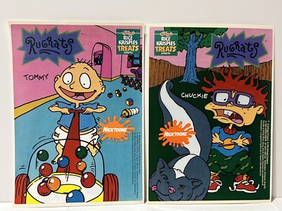 Vintage 1993 Kellogg's Nickelodeon RUGRATS Slap & Stick Mini