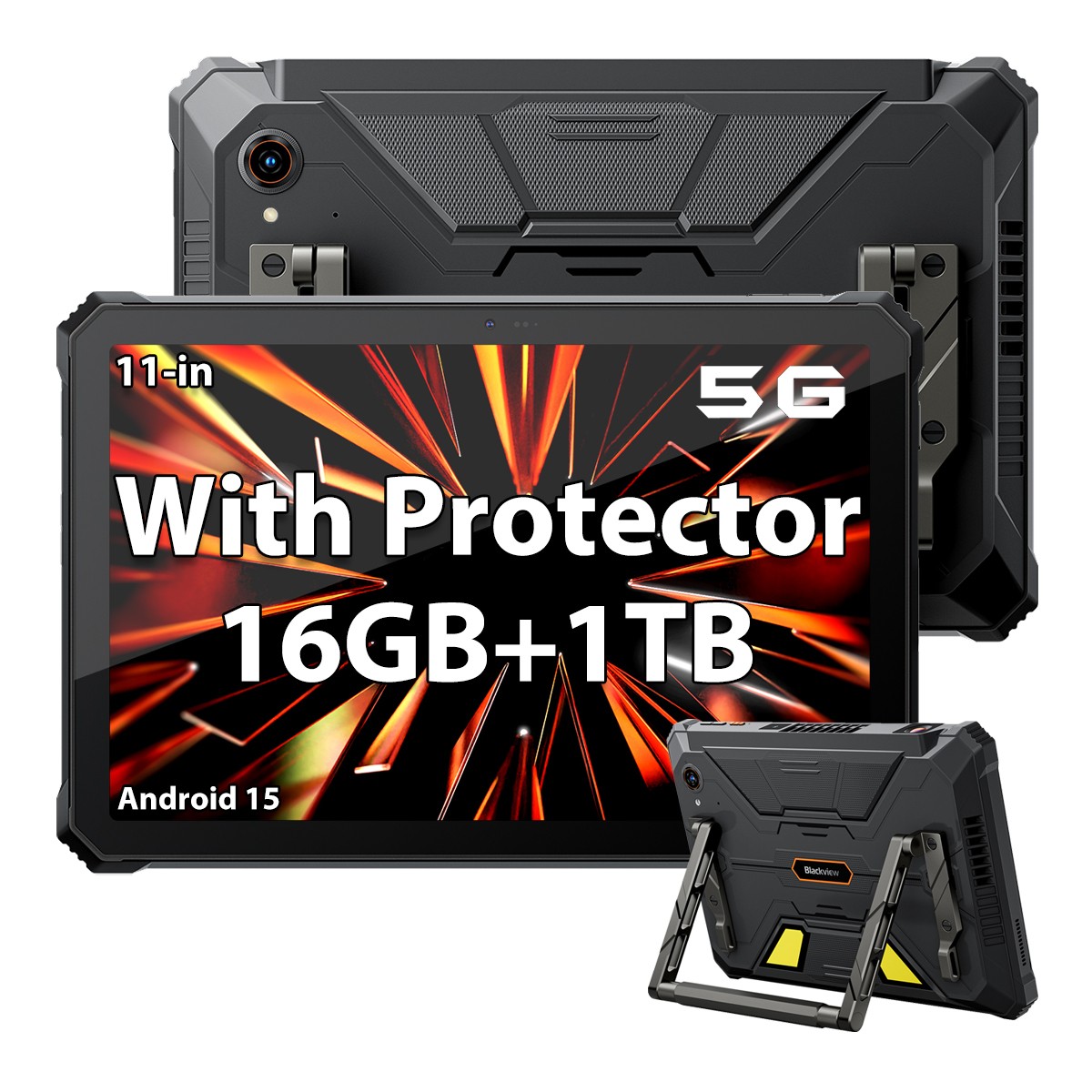 Blackview Active 12 Pro Rugged Projector Tablet 11'' Android 15