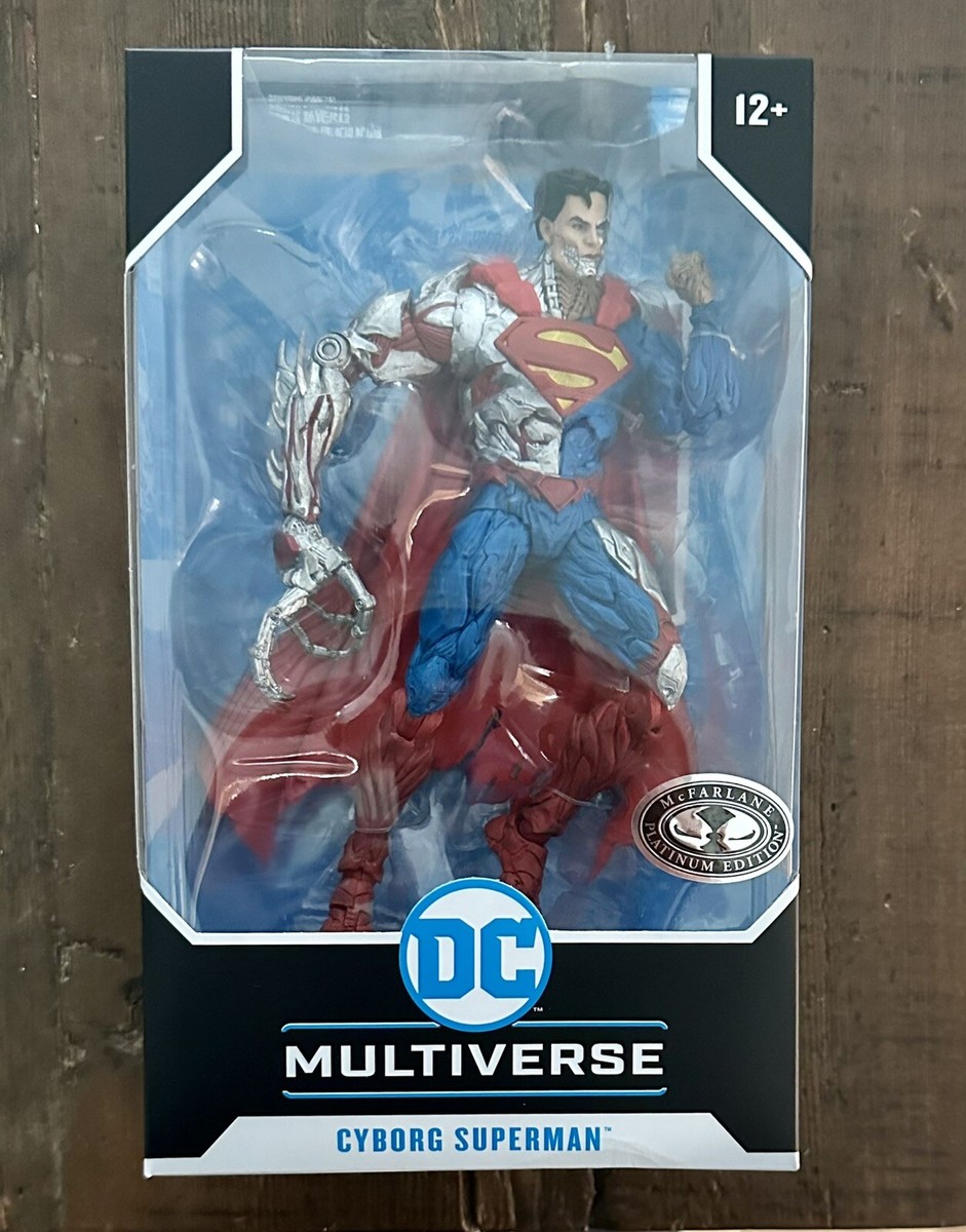 McFarlane DC Multiverse New 52 Cyborg Superman Platinum Edition