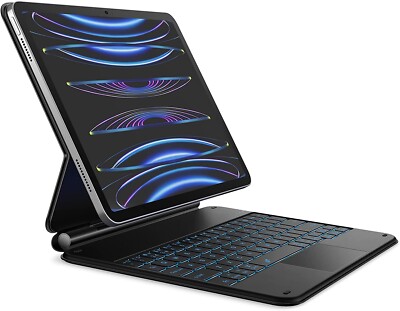 iPad 11th(A16, 2025)/10th Gen Case with Keyboard, Magic Keyboard