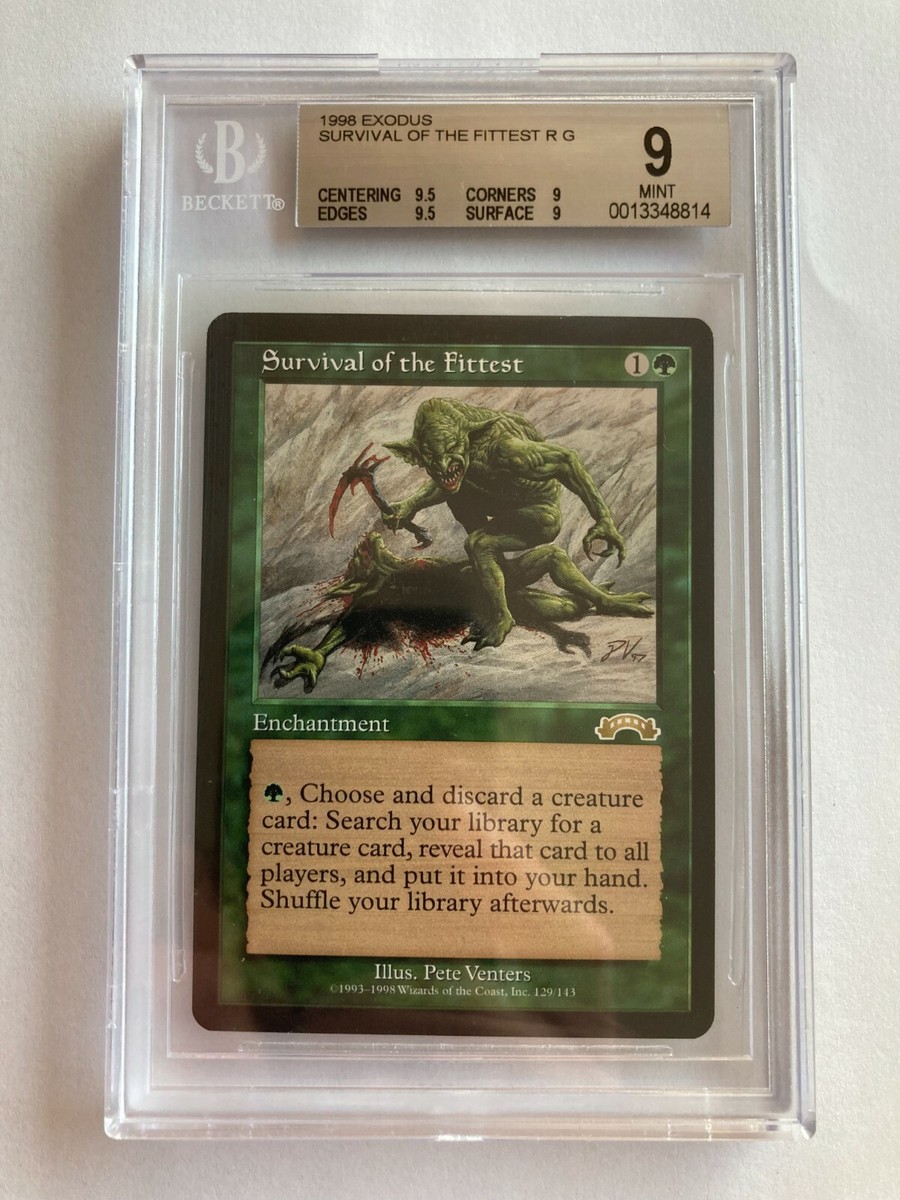 再録禁止カード】適者生存 EXO版 日本語版 適者生存/Survival of the