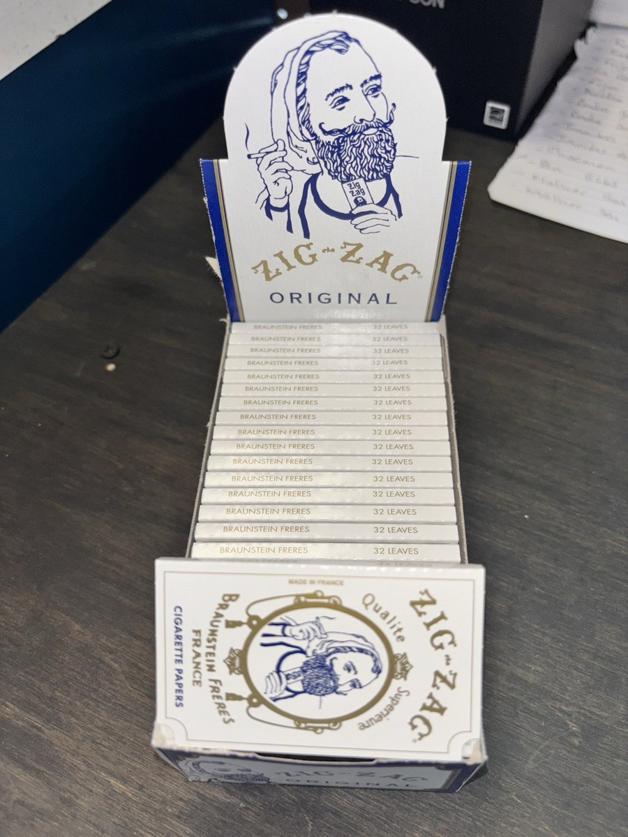 Queen City Candy Zig Zag White Cigarette Papers - 24 Counts for