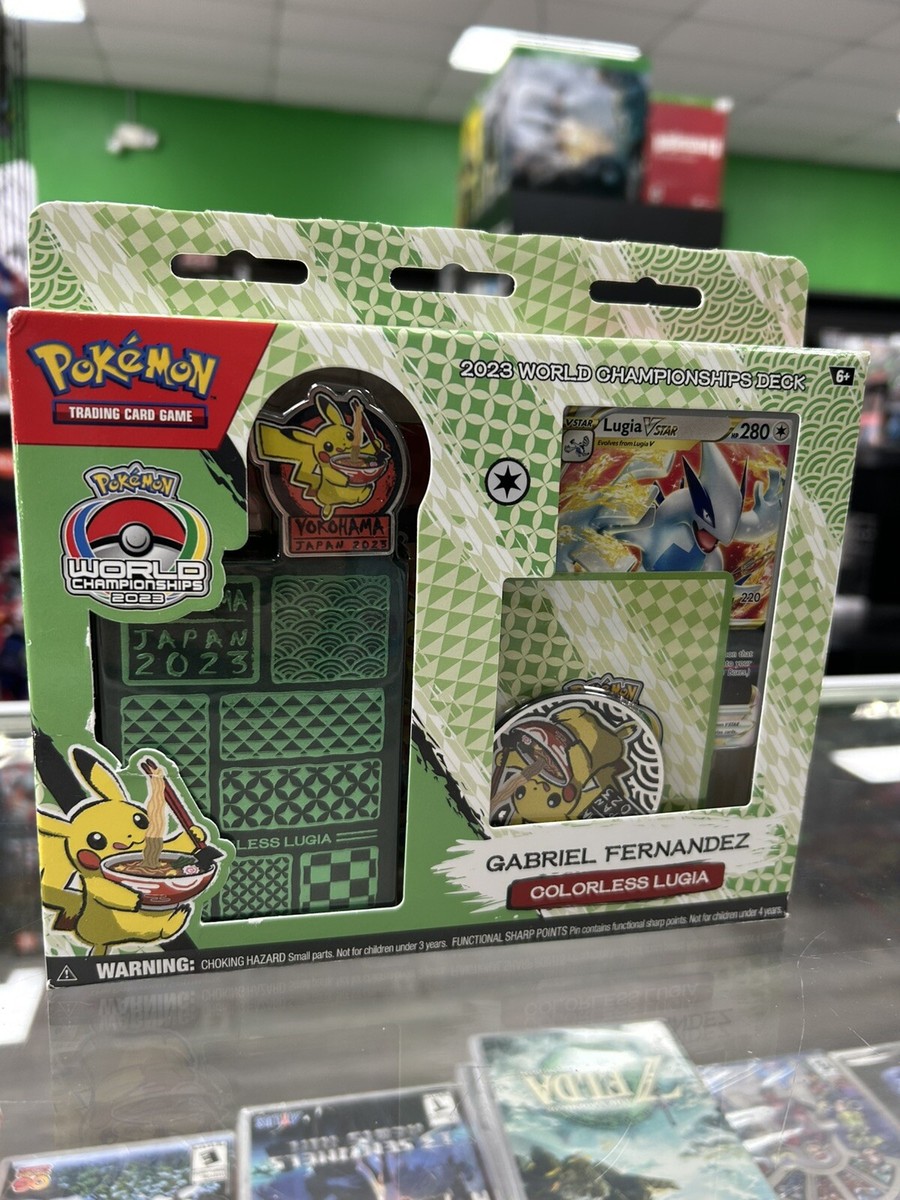 POKEMON 2023 WORLD CHAMPIONSHIP Gabriel Fernandez (Colorless Lugia