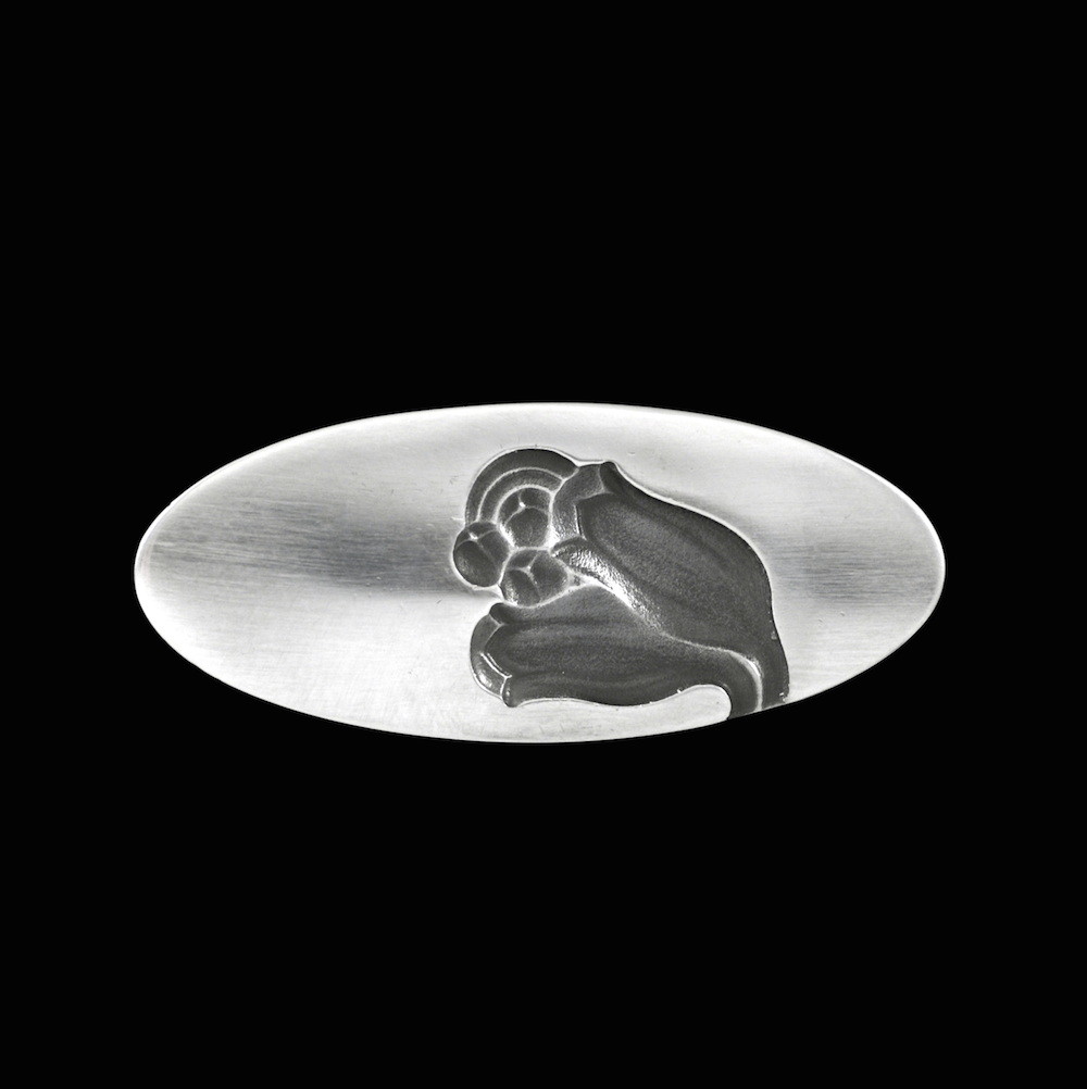 Georg Jensen. Sterling Silver 'Tulip' Brooch #448 | eBay