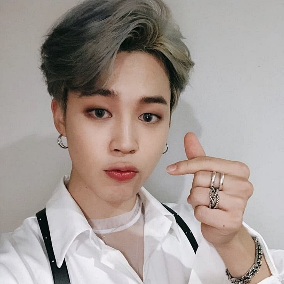 BTS BANGTAN BOYS ARMY Jimin Park 925 silver rings dynamite twist
