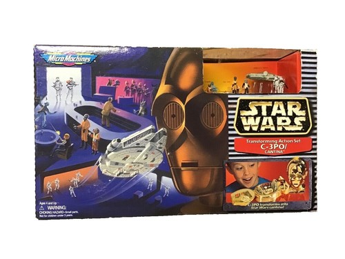 Star Wars Micro Machines C-3PO/ Cantina | eBay