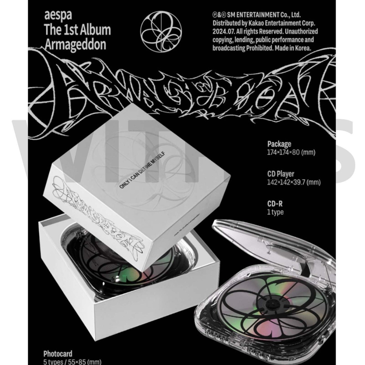 Aespa The 1st Album Armageddon (CDP Ver.) / Brand New Sealed