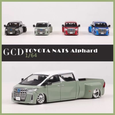 ZD GCD 1:64 Alphard Pickup Truck MATS Super Dually Model Diecast