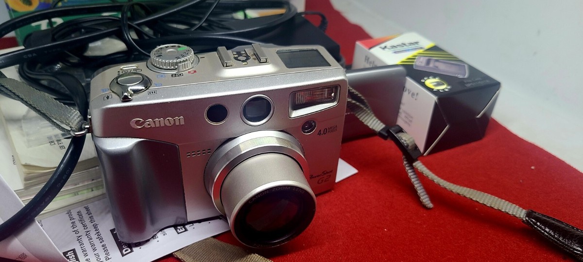 Vintage 2001 Canon PowerShot G2 PC1015 4MP CCD Digital Camera New