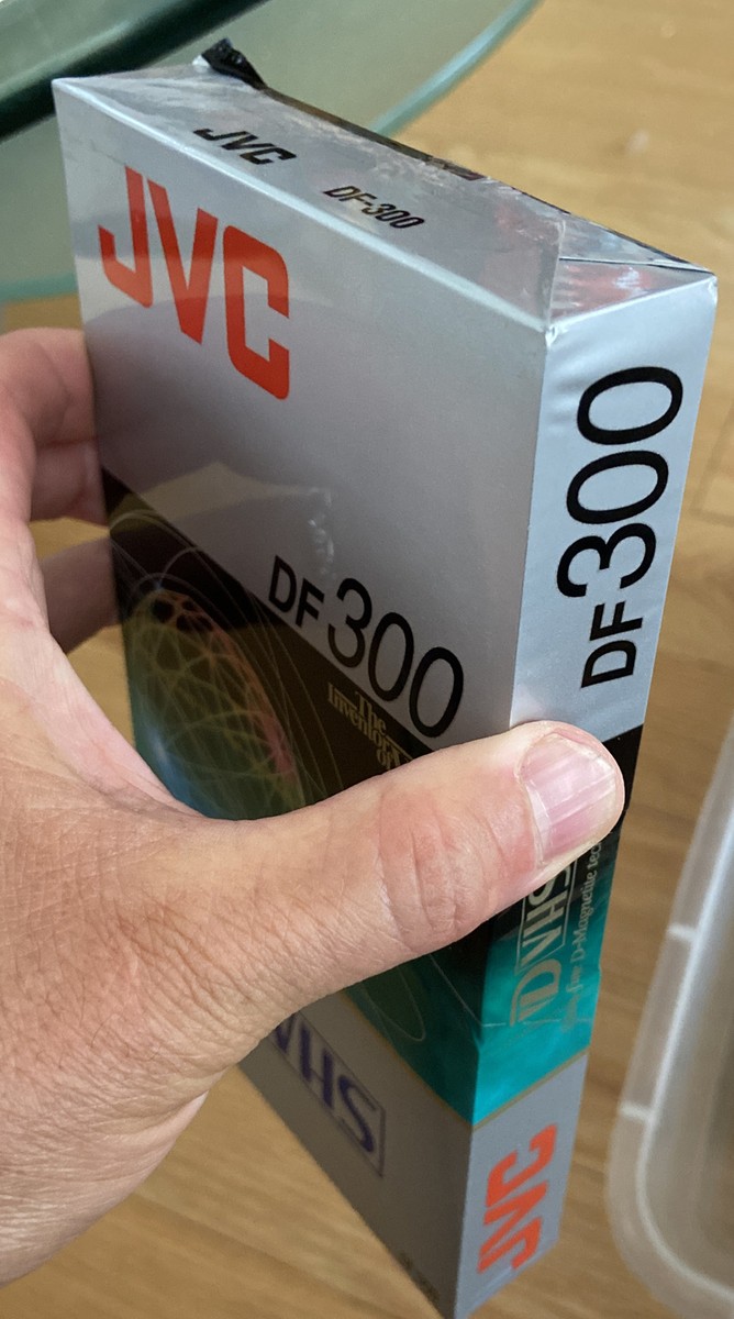 JVC DF300 D-VHS NEW SEALED Digital VHS Video Tape 300 min Sealed