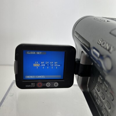 Sony DCR-TRV280 Digital8 Hi-8 Handycam w/ 20x Optical Zoom, 990x