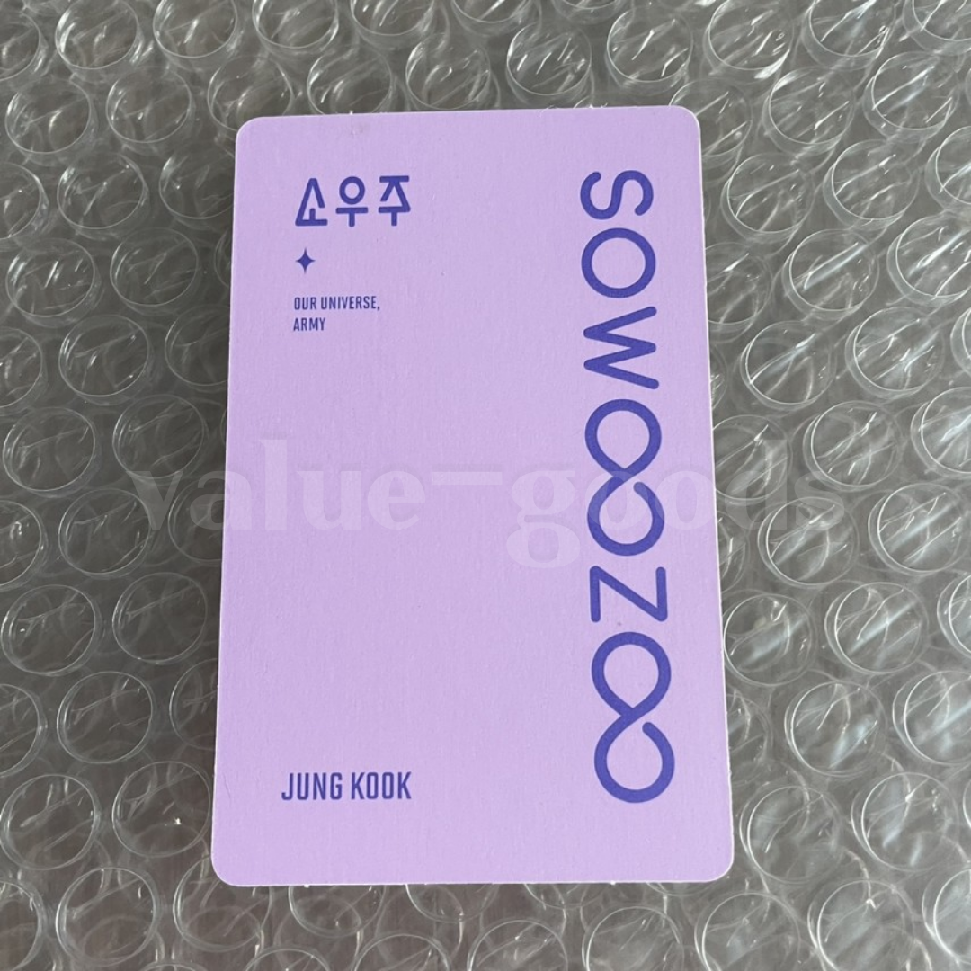 BTS JUNGKOOK JK 2021 Muster SOWOOZOO DVD Official Photocard PC | eBay