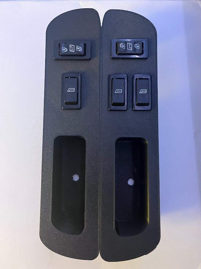 Nissan 240sx S14 Window Switch & Bezel. Driver & Passenger