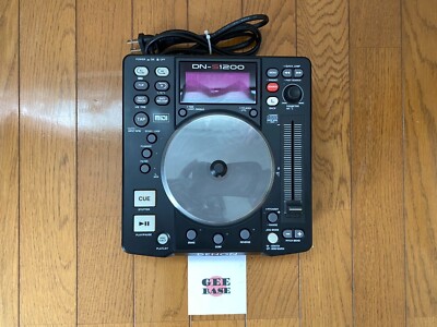 Denon DJ DN-S1200 Single Portable CD/MP3 Player Controller Working