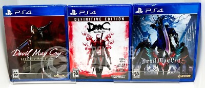 Devil May Cry HD Collection + Definitive Edition + Devil May Cry 5