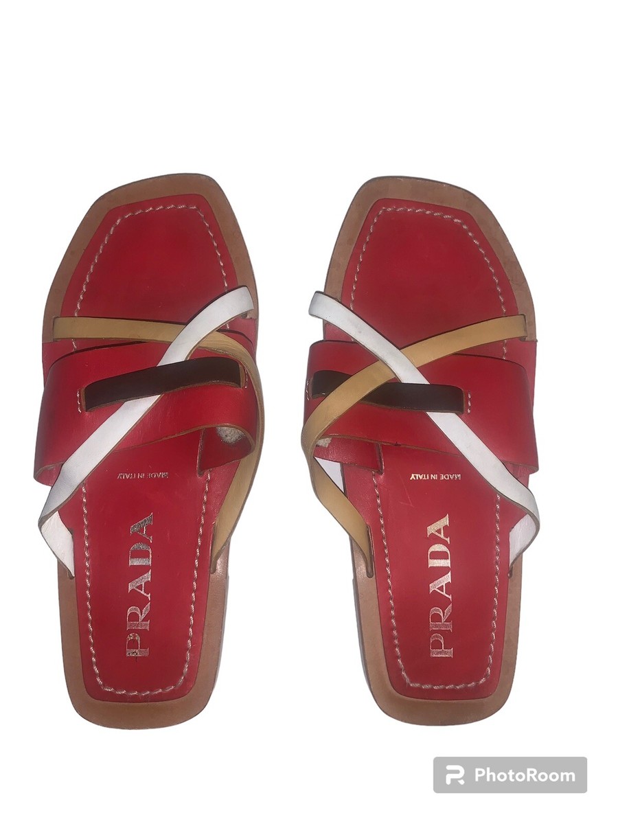 PRADA プラダ サンダル 36.5 23cm 【公式通販】