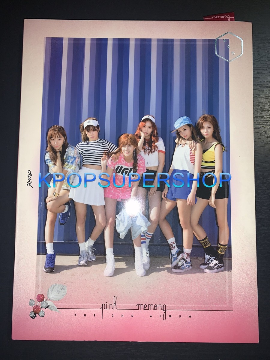 Apink 2nd Album Pink Memory CD Photobook Great Chorong Photocard