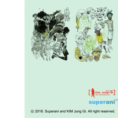 Kim Jung Gi Art Book Original 2018 Sketch Collection Hard Cover