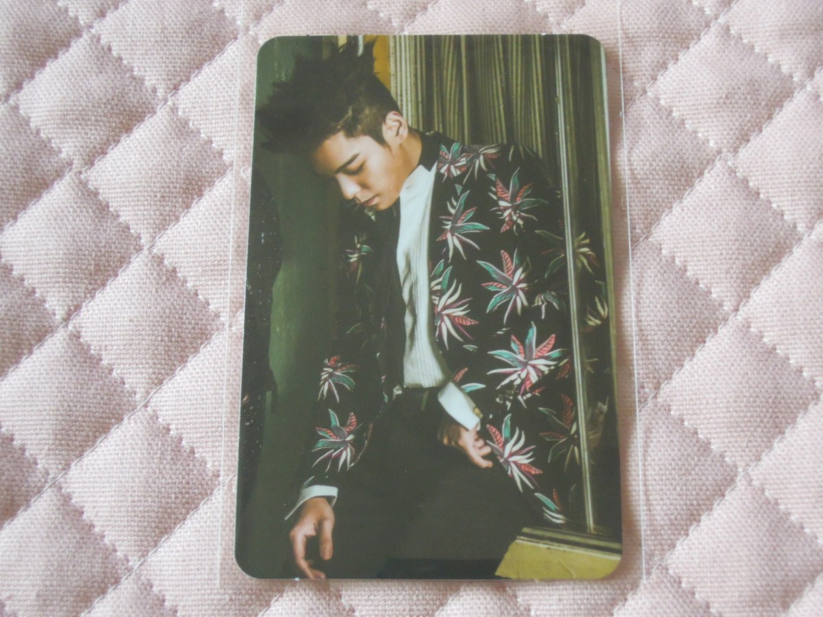BIGBANG10 THE MOVIE BIGBANG MADE Blu-ray Photocard G-Dragon TOP