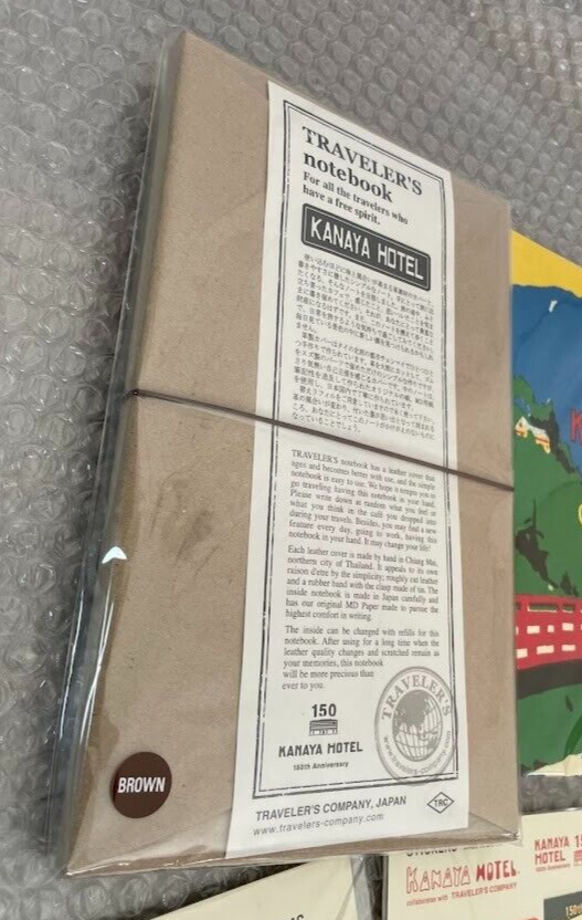 Traveler's COMPANY Notebook Nikko Japan Kanaya Hotel 150th