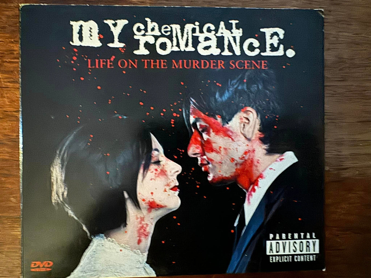 My Chemical Romance signed booklet for Life On the Murder Scene cd