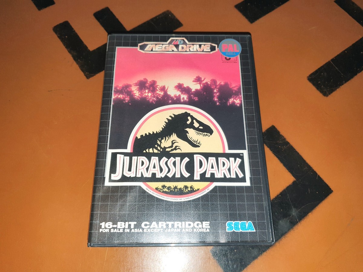 Jurassic Park 1 - SEGA Mega Drive - ASIAN PAL Version / NEUWARE