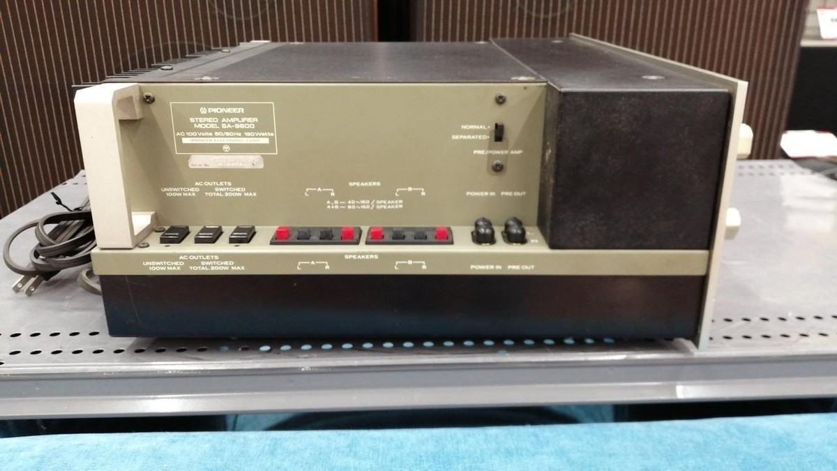Pioneer SA-9800 Audio Stereo Integrated Amplifier For Parts | eBay