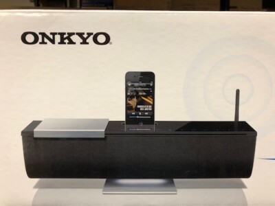 Onkyo Wireless Music System Wi-Fi, Air-Play, Alarm, iPod Dock ABX