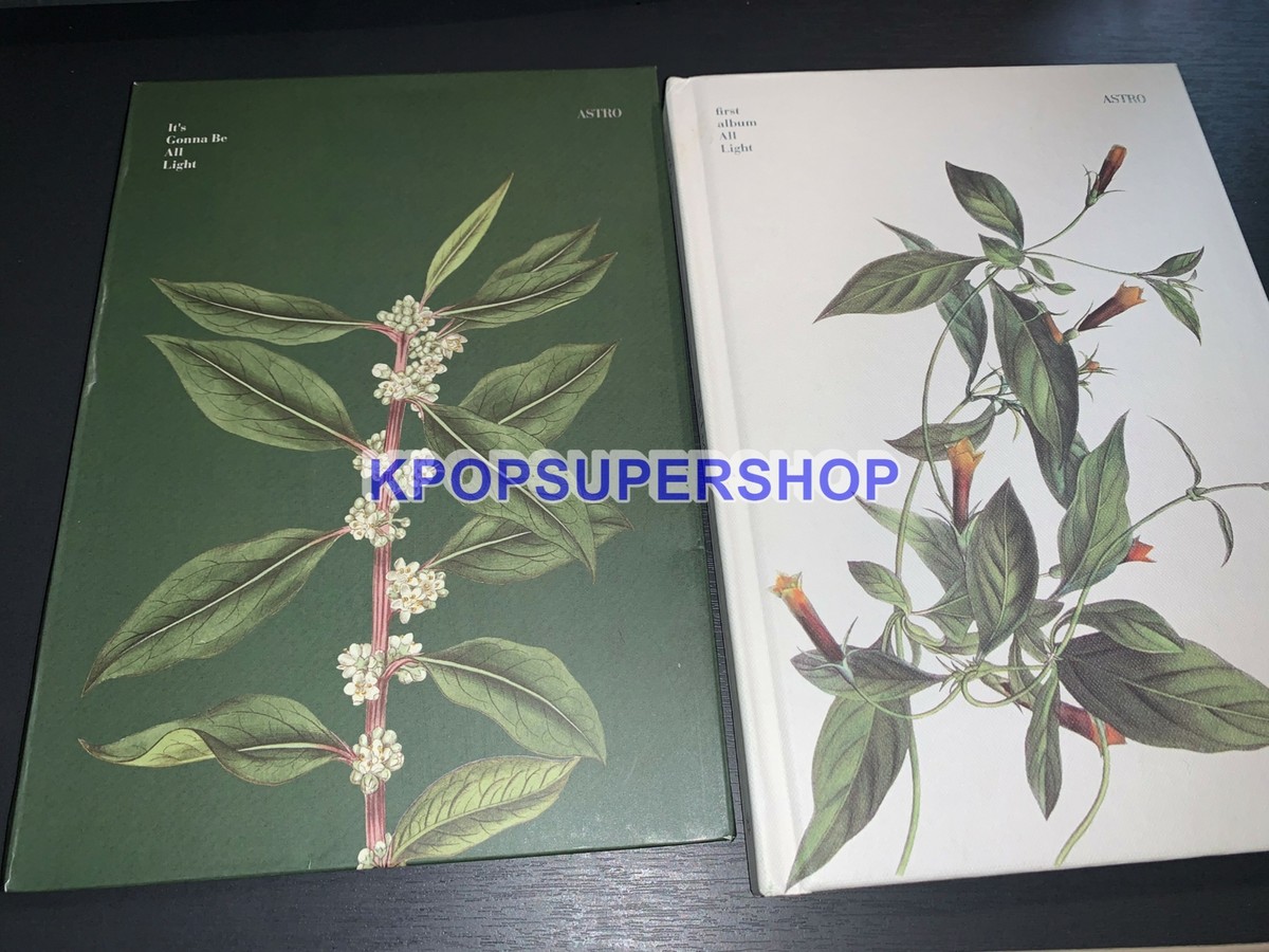 Astro The First Album All Light CD Book Good 1st Rocky Sanha