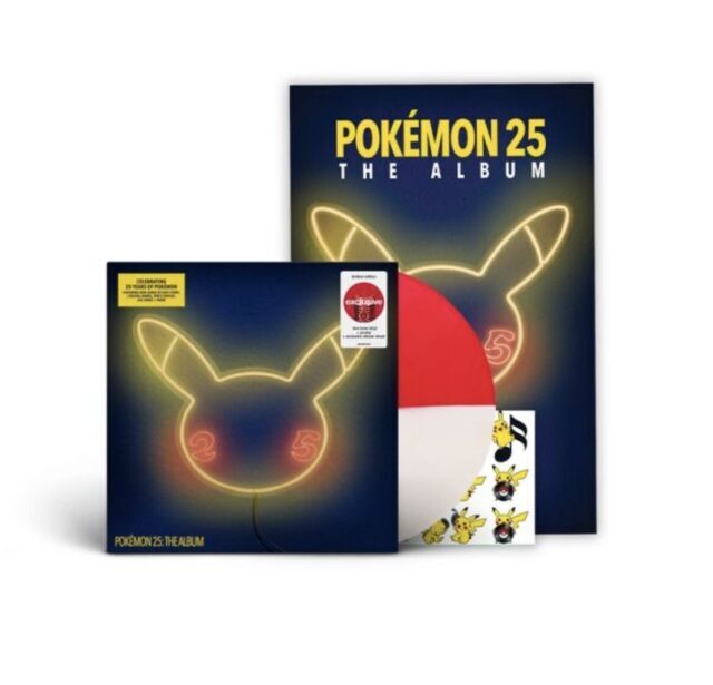 Pokémon 25: The Album by Various (Vinyl, 2022, Capitol Records