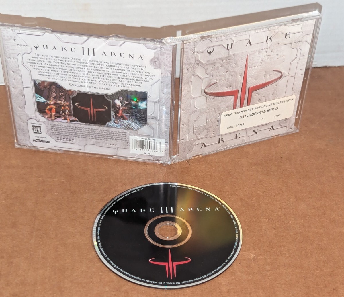 Quake III Arena Jewel Case (PC, 1999) | eBay