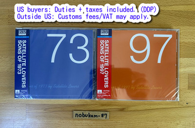 US DDP】SATELLITE LOVERS selectable Blu-spec CD2 Sons of 1973,1997