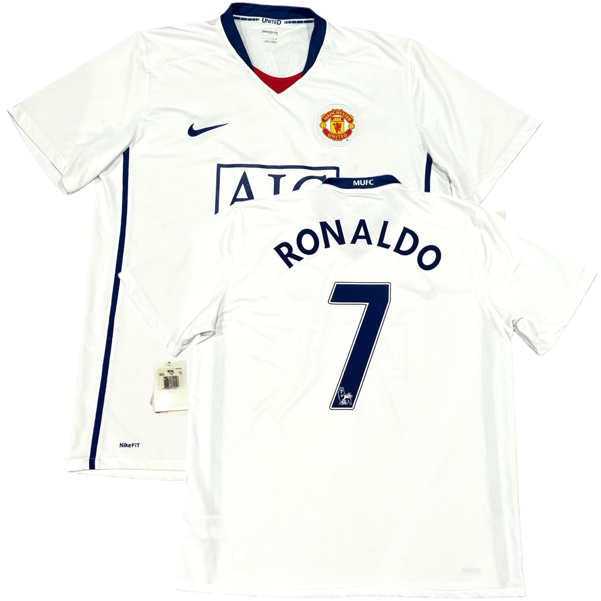 2008/09 Manchester United Away Jersey #7 Ronaldo XL Nike Soccer
