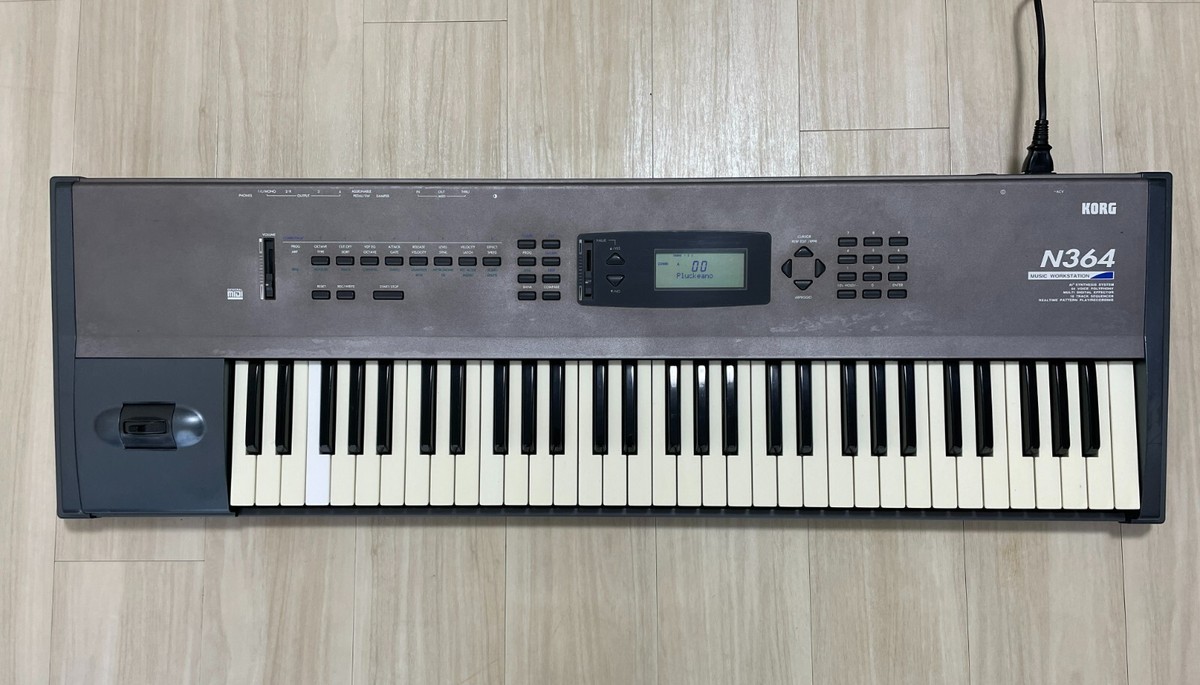 KORG N364 音楽ワークステーション 61鍵盤 KORG N364 シンセサイザー