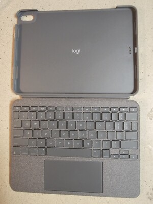 Logitech Combo Touch Keyboard Case For IPad ( YU0048 ) Gray New