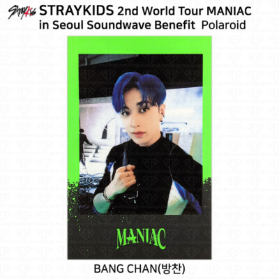 Stray Kids 2nd World Tour MANIAC in Seoul Random Photocard