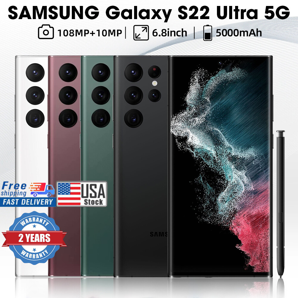 BRAND NEW SAMSUNG GALAXY S22 ULTRA 5G UNLOCKED 512GB/256G/128G