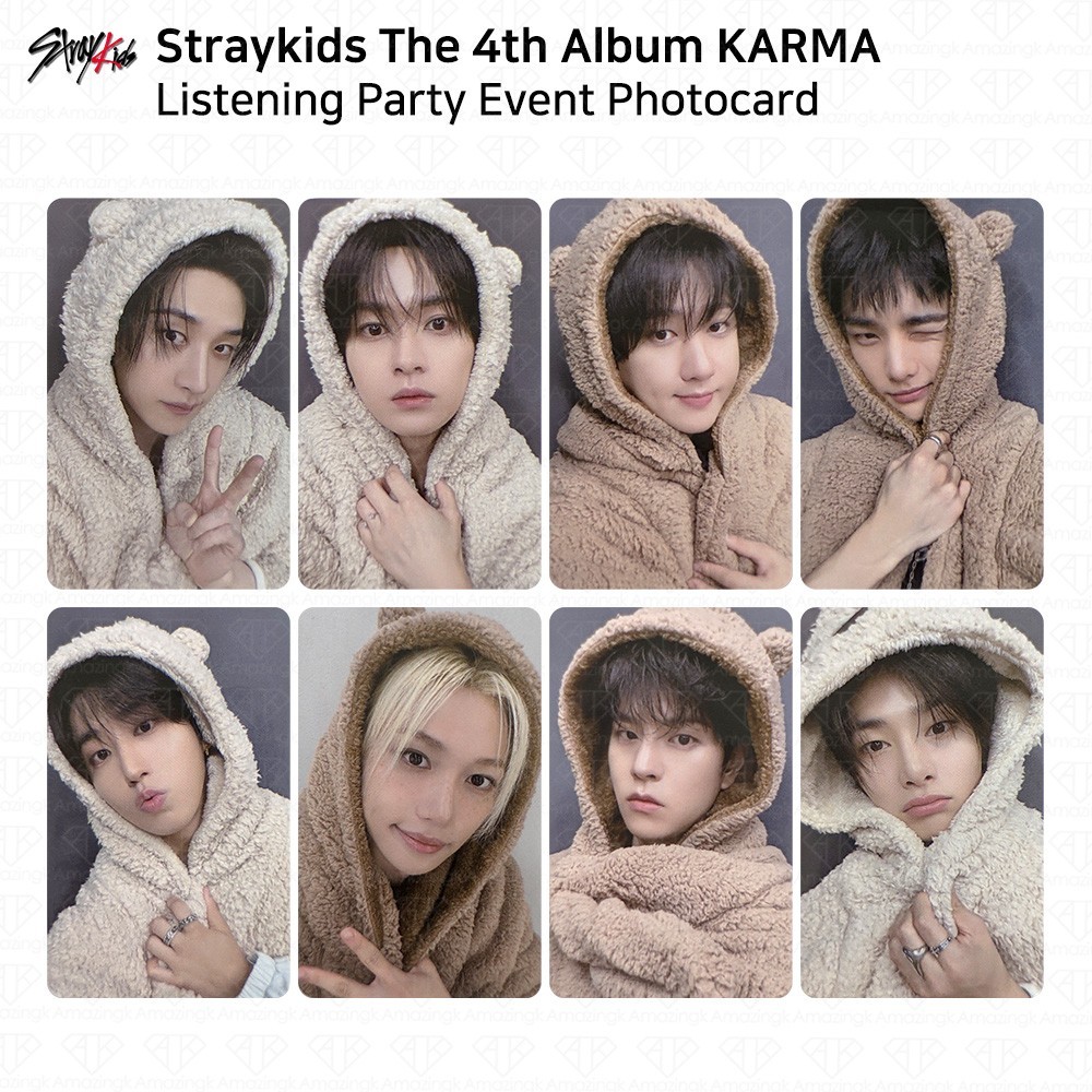 Stray Kids The 4th Album Karma Fans Shop Listening Party Event