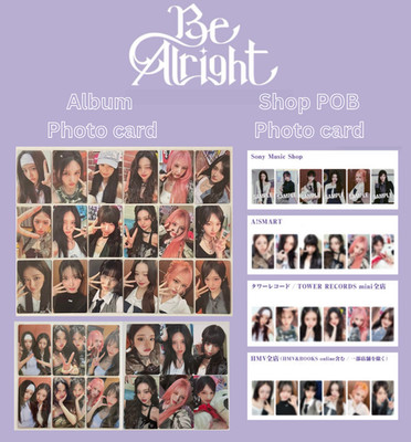 IVE JAPAN 3rd EP Be Alright Shop POB Lucky draw Shibuya HMV photo