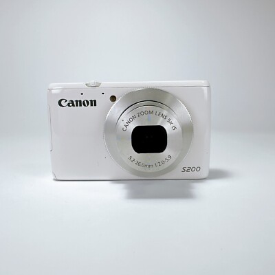 Canon PowerShot S200 White compact digital camera | eBay