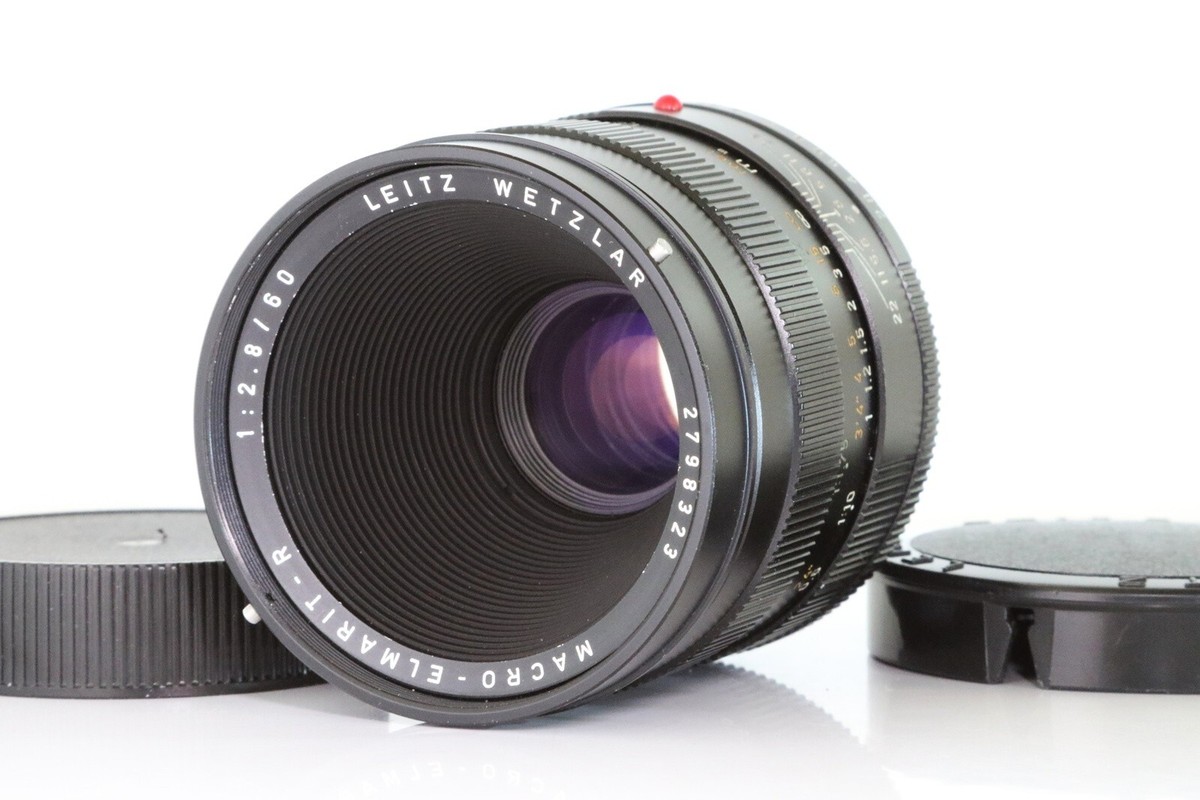 LEICA LEITZ Macro ELMARIT-R 60mm F2.8 3cam [Mint] MF GERMANY from