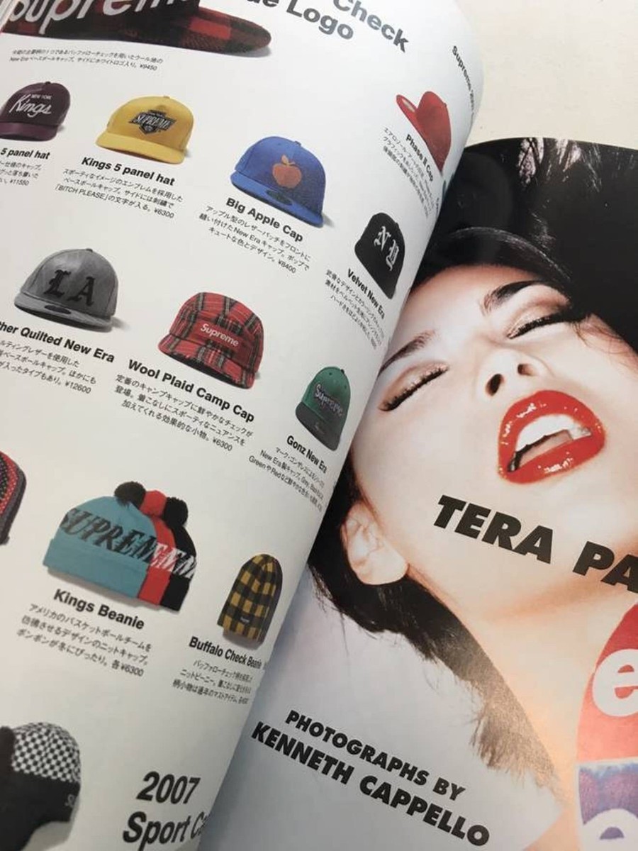 Supreme Book Vol 3 + Box Logo Stickers sheet Japan magazine