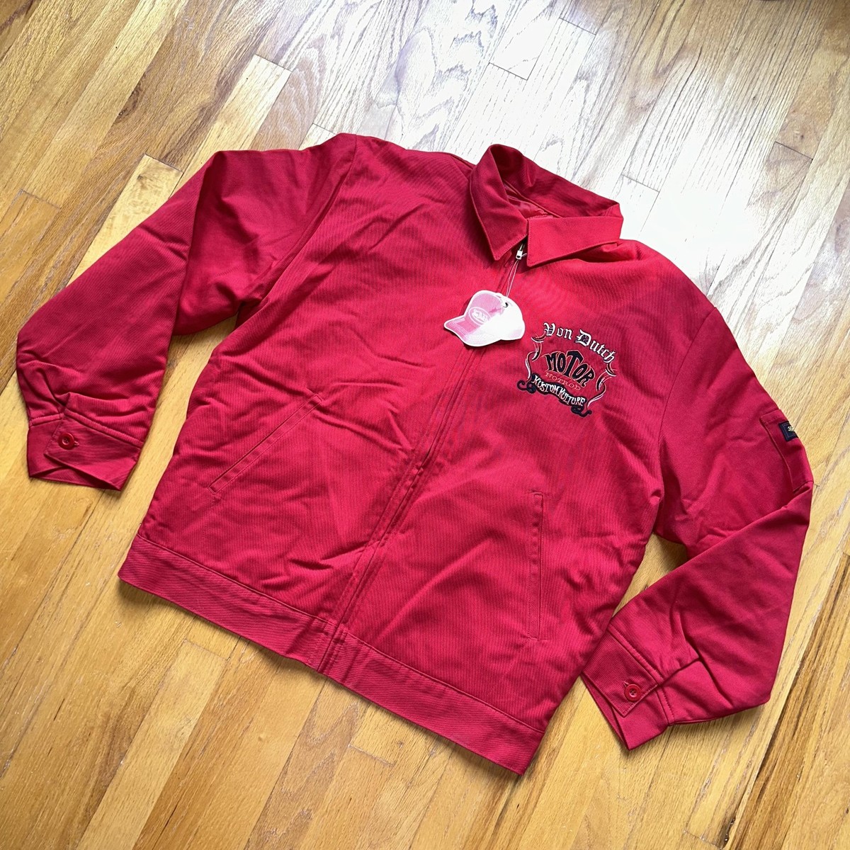 NEW Von Dutch Jacket Mens XL Motor Hotrod Kustom Kulture