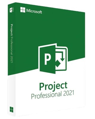 Microsoft Project Pro 2021, one user authentic license, complete