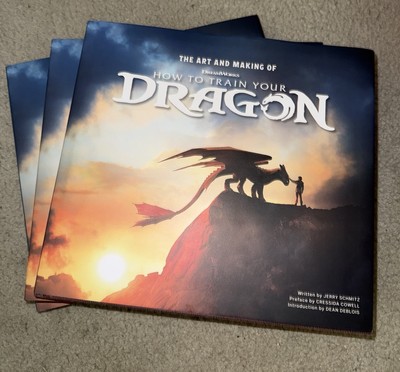 The Art & Making of How to Train Your Dragon Dean DeBLOIS signed