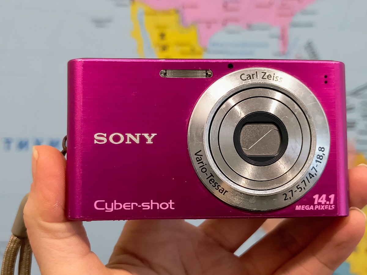 Sony Cyber-shot DSC-W320 14.1MP Digital Camera - Silver for sale
